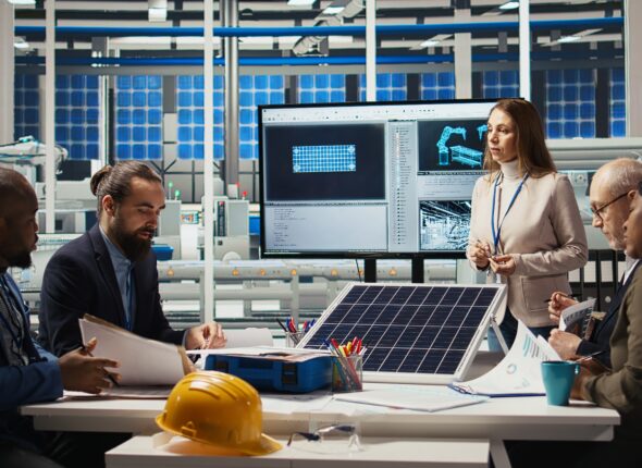 Scientists conduct experiments on PV materials to improve solar panel efficiency